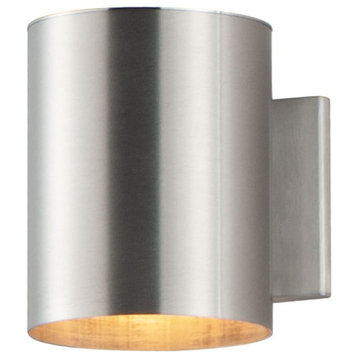 Maxim Outpost 1-Light Outdoor Wall Mount 26106AL, Brushed Aluminum