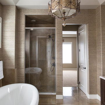 Ensuite Grasscloth