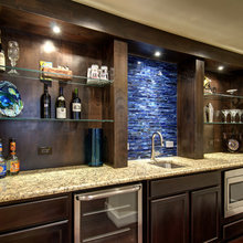Bar backsplash