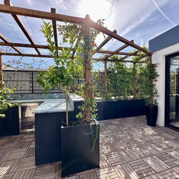 Aménagement toit-terrasse à Paris 6ème