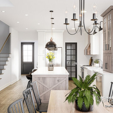 Farmhouse Home Plan CHARLIE #3634 | Drummond House Plans | Home Designers