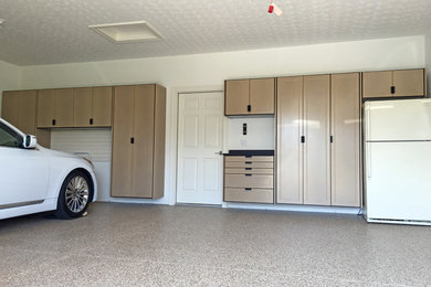 Inspiration for a timeless garage remodel in Cincinnati