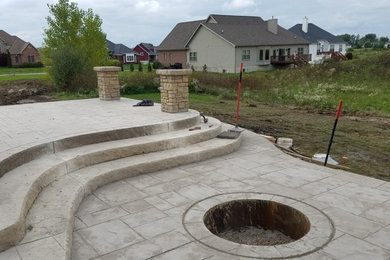Satisfied Stamped Concrete Clients