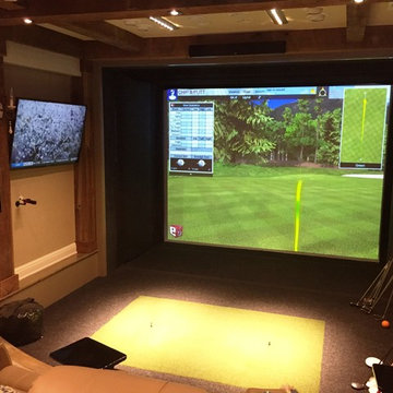 Golf Simulator/ Media Room