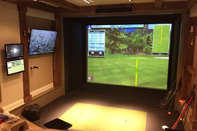 Golf Simulator/ Media Room
