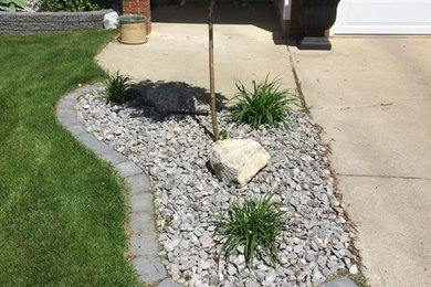 Design ideas for a landscaping in Edmonton.