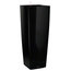 Cubico Alto Self Watering Planter, 105x40x40 CM, Black