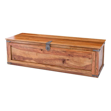 Classic Shaker Solid Wood 48” Bedroom Linen Chest
