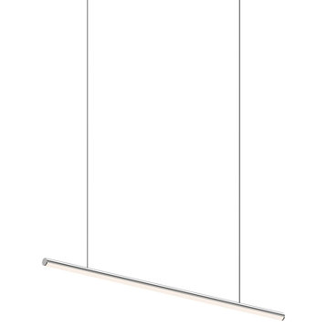 Fino 36" LED Pendant With 20" Cord/Cable, 3500K, Polished Chrome