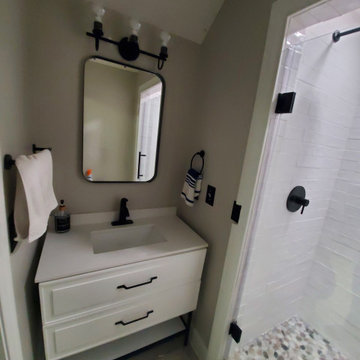 HR & Terra Ross; Family Hunting Ranch - Custom Built Walk-In Shower/Bathroom Rem