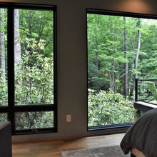 master bedroom window wall