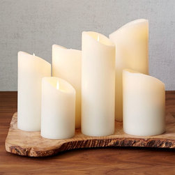 Flicker Flameless Pillar Candles - Candles
