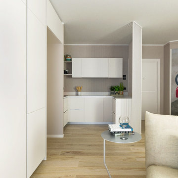 Più spazio per i bimbi: la cucina diventa cameretta - Progetto in corso