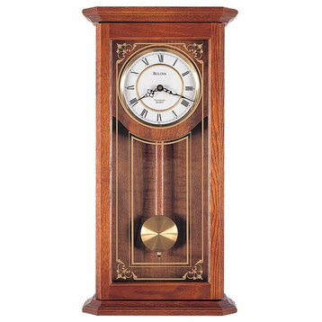 Cirrus Oak Wall Clock