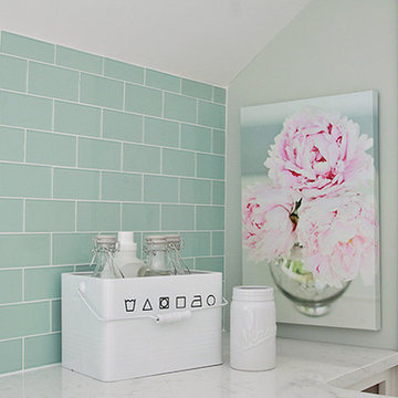 Farmhouse Laundry Room in Barrington Hills