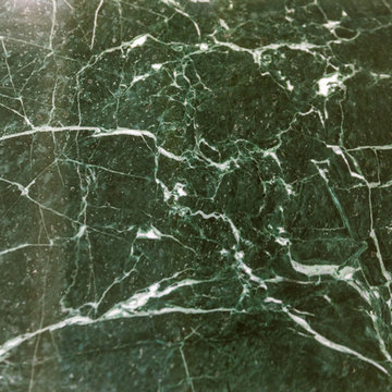 Rainforest Green Granite Kitchen