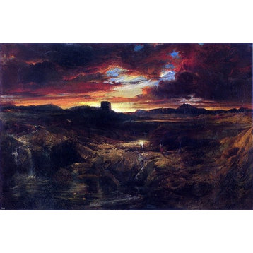 Thomas Moran Childe Roland to the Dark Tower Came Wall Decal