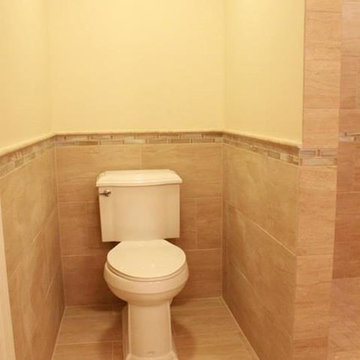 Full view of basement toilet