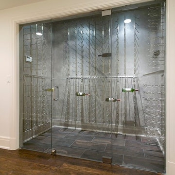 Frameless Wine Room Glass Doors
