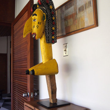 My Houzz: African Art and Midcentury Style in a Louisiana Home