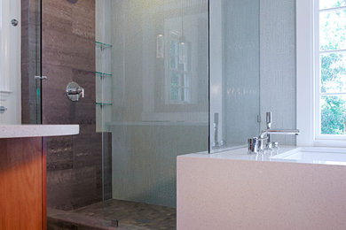 Inspiration for a timeless bathroom remodel in Atlanta