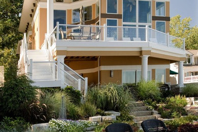 Transitional exterior home idea in Other
