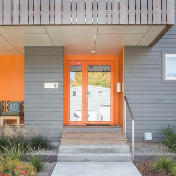 Aluminum Entry Glass Door