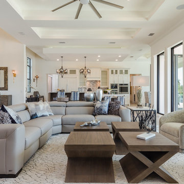 West Indies inspired Contemporary custom home