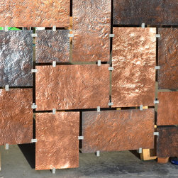 Hammered Copper wall art - Screens And Room Dividers