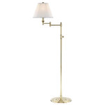 Hudson Valley - Hudson Valley Signature No.1 1 Light Floor Lamp, Aged Brass MDSL601-AGB - *Finish: Aged Brass