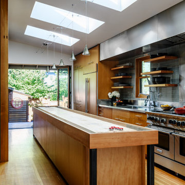 Contemporary Craftsman Kitchen+ Renovation