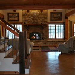 Staircase and Greatroom - Furniture