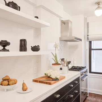 Bakes & Kropp - Elegant Upper East Side Galley Kitchen