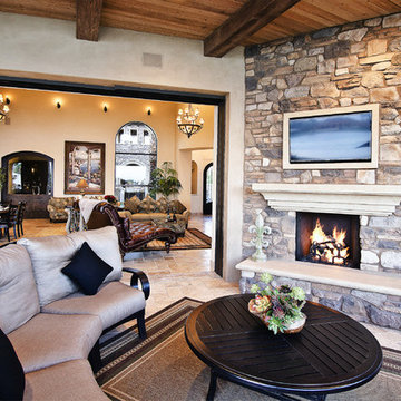 Beautiful Beach House Stone Veneer Combo - Coronado Stone Veneer