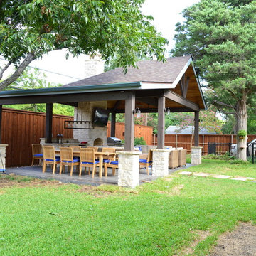 Dallas TX Backyard Cabana and More!