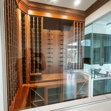 Temperature controlled wine room