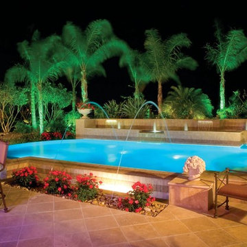 Custom Pool and Patio by Ocean Quest Pools
