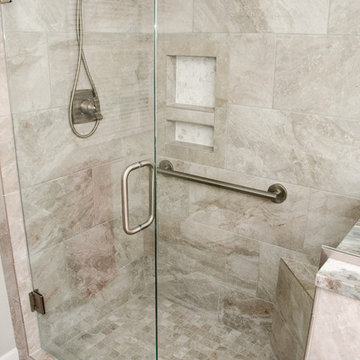 Cozy and Warm Like a Cafe Latte- Bathroom Remodel