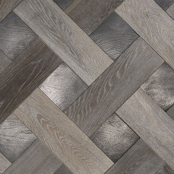 Broderie in Gainsboro and Gunmetal - Engineered Hardwood Flooring