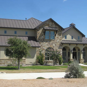 Aged Bronze Metal Roofs