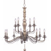 Colony Chandelier - Dune Silver, 8