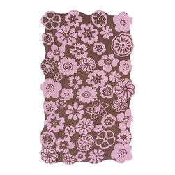 Petunia Brown Kids Area Rug - The Rug Market America - Rugs