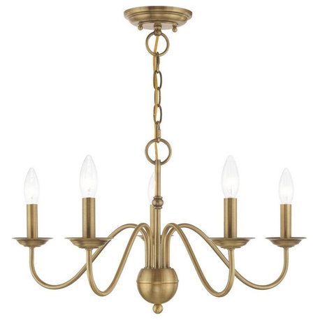 Livex Lighting 52165-60 Windsor - Five Light Chandelier