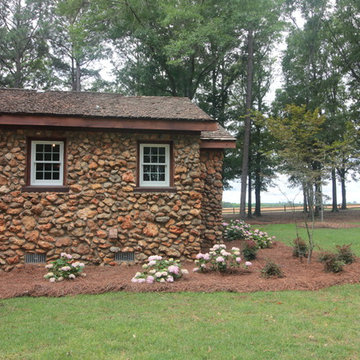 Rabbit Ridge Farm - Log Cabin Master Bath, Dressing Room & Laundry Room