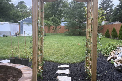 Inspiration for an exterior home remodel in Baltimore