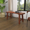 Industrial Brown Wood Bench 45264