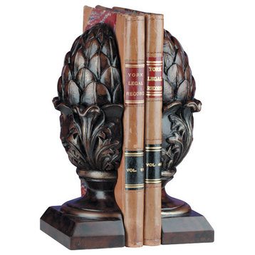 Pineapple Bookends