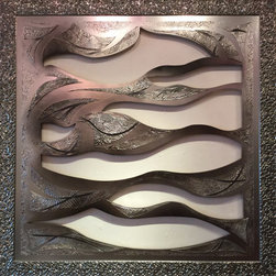 Artwork: Original paintings on wood - Mixed Media Art