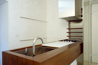 This is an example of a modern kitchen in Rome.