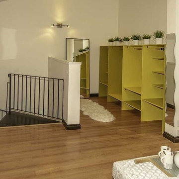 Creative East Vancouver loft condo staging